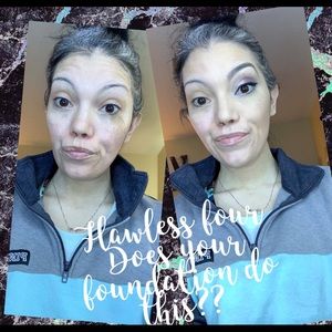 Quarter zip pullover sweater.